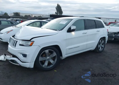 2015 Jeep Grand Cherokee Overland from USA, damaged, VIN 1C4RJFCG3FC606612